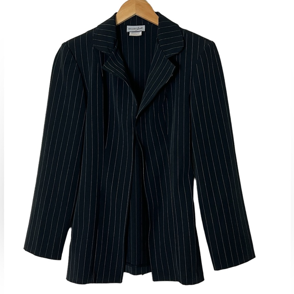 Breakin’ Loose | Vintage 90’s Y2K striped long tie back blazer size 9/10 …